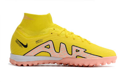 Nike Air Zoom Mercurial Superfly 9 Elite TF Football Shoes - Yellow/Pink/Black