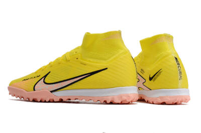 Nike Air Zoom Mercurial Superfly 9 Elite TF Football Shoes - Yellow/Pink/Black