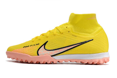 Nike Air Zoom Mercurial Superfly 9 Elite TF Football Shoes - Yellow/Pink/Black