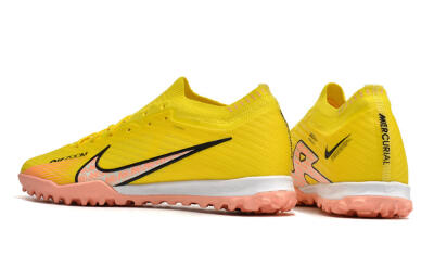 Nike Air Zoom Mercurial Vapor 15 Elite TF Football Shoes - Yellow/Pink/Black