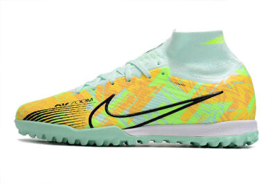 Nike Air Zoom Mercurial Superfly 9 Elite TF Football Shoes - Jade/Yellow/Black
