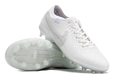 Nike Tiempo Legend 9 Elite FG Football Boots - Beige/Purple