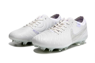 Nike Tiempo Legend 9 Elite FG Football Boots - Beige/Purple