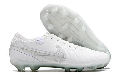 Nike Tiempo Legend 9 Elite FG Football Boots - Beige/Purple