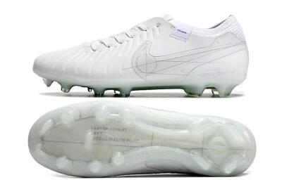 Nike Tiempo Legend 9 Elite FG Football Boots - Beige/Purple
