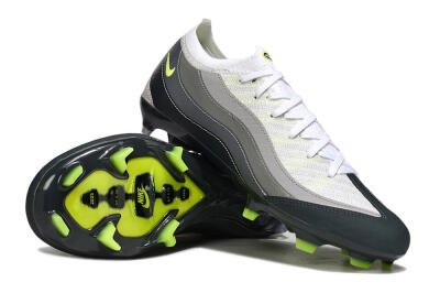 Nike Air Zoom Mercurial Vapor 16 Elite FG Football Boots - White/Grey/Black