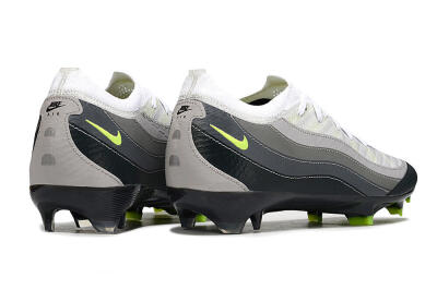 Nike Air Zoom Mercurial Vapor 16 Elite FG Football Boots - White/Grey/Black