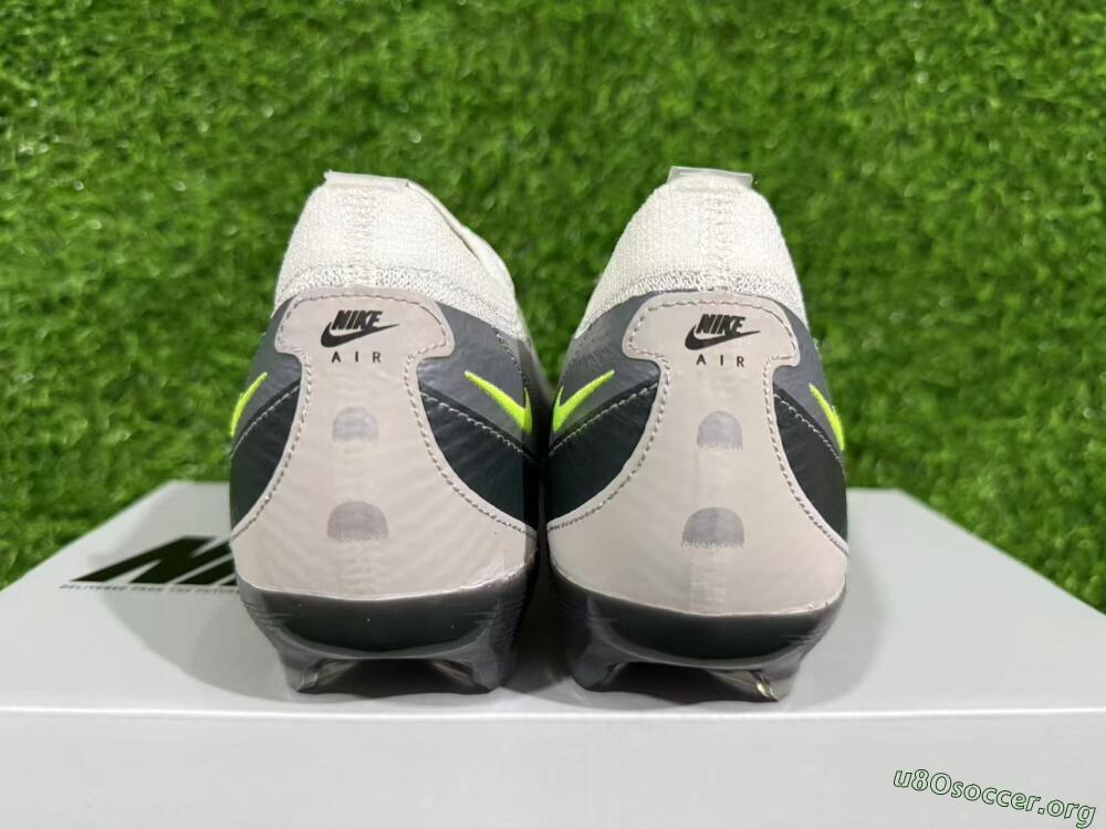 Nike Air Zoom Mercurial Vapor 16 Elite FG Football Boots - White/Grey/Black