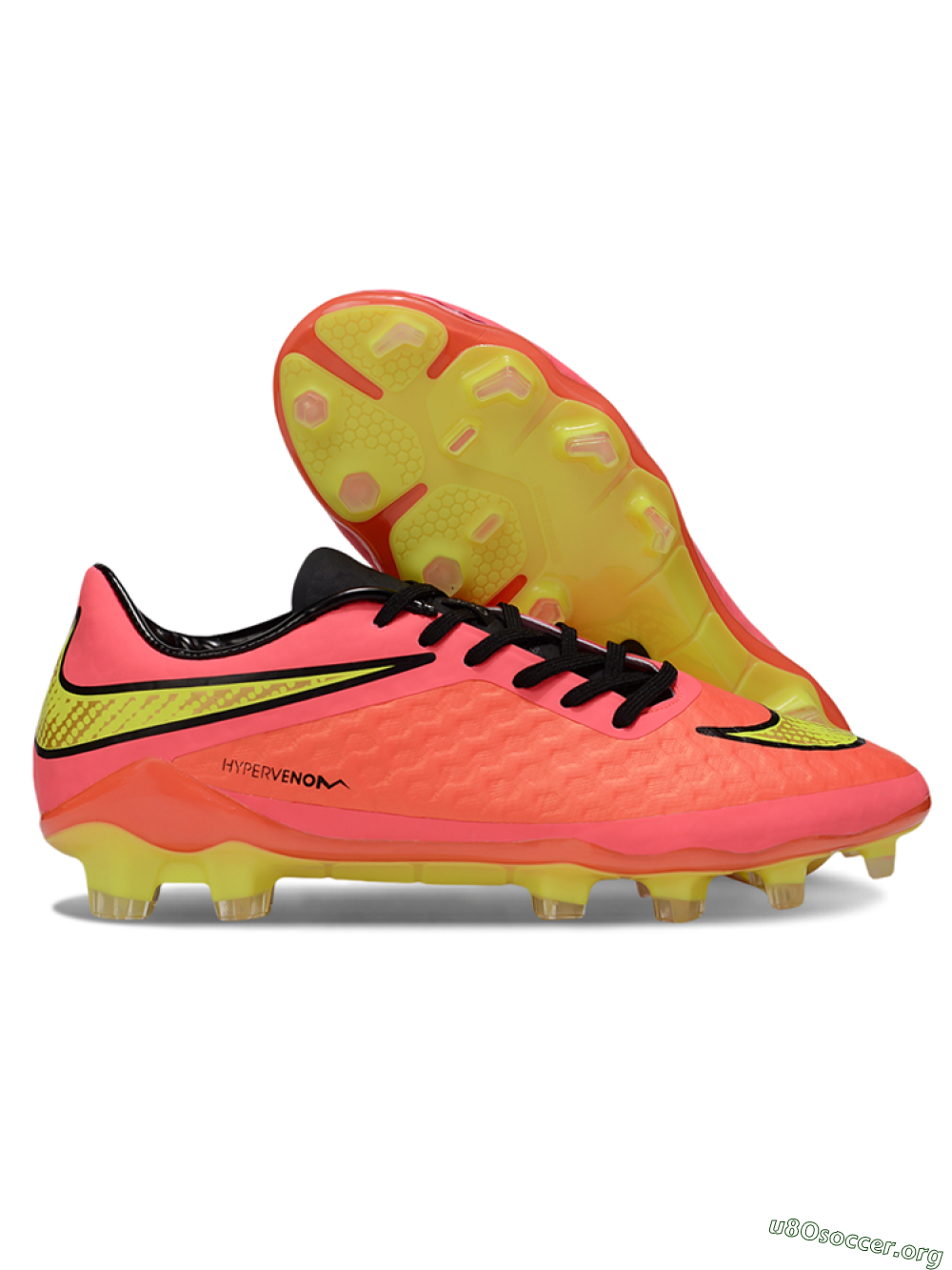 Nike Hypervenom Phantom FG Football Boots - Red/Yellow/Black 2