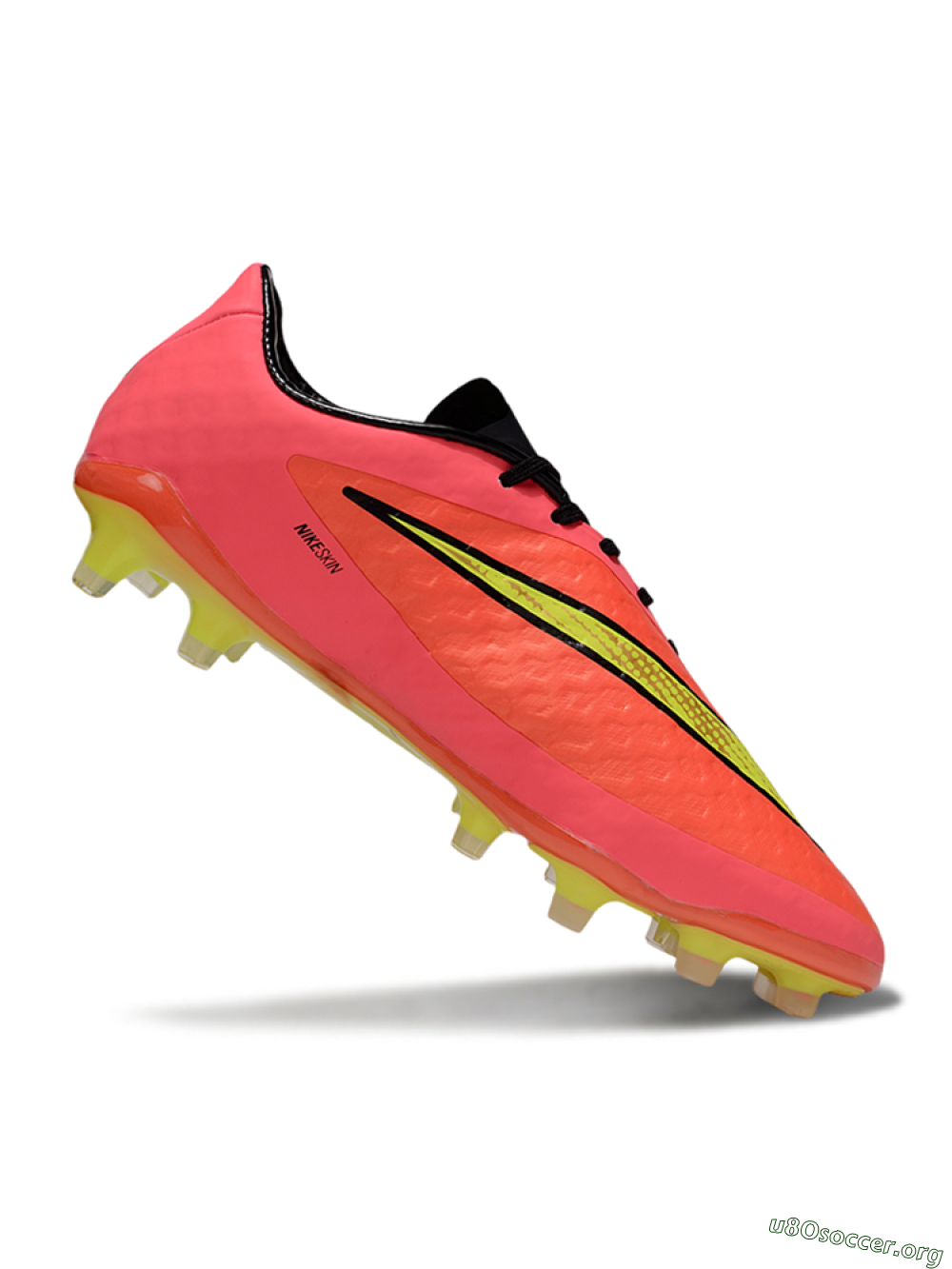 Nike Hypervenom Phantom FG Football Boots - Red/Yellow/Black 4