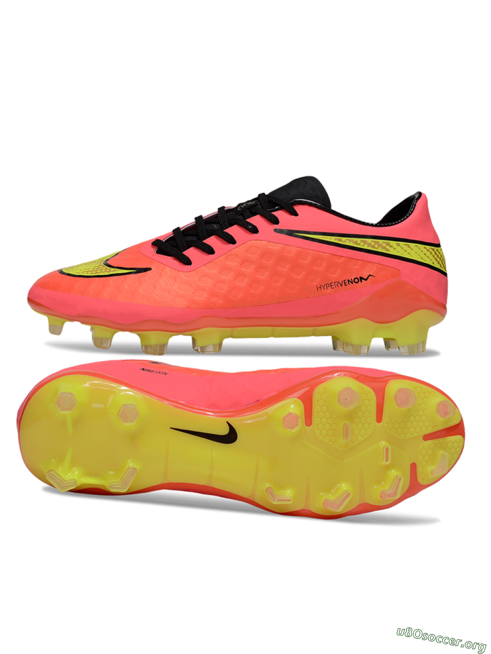 Nike Hypervenom Phantom FG Football Boots - Red/Yellow/Black 1