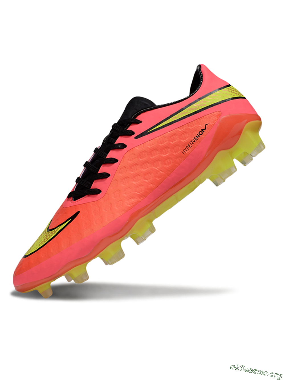 Nike Hypervenom Phantom FG Football Boots - Red/Yellow/Black 5