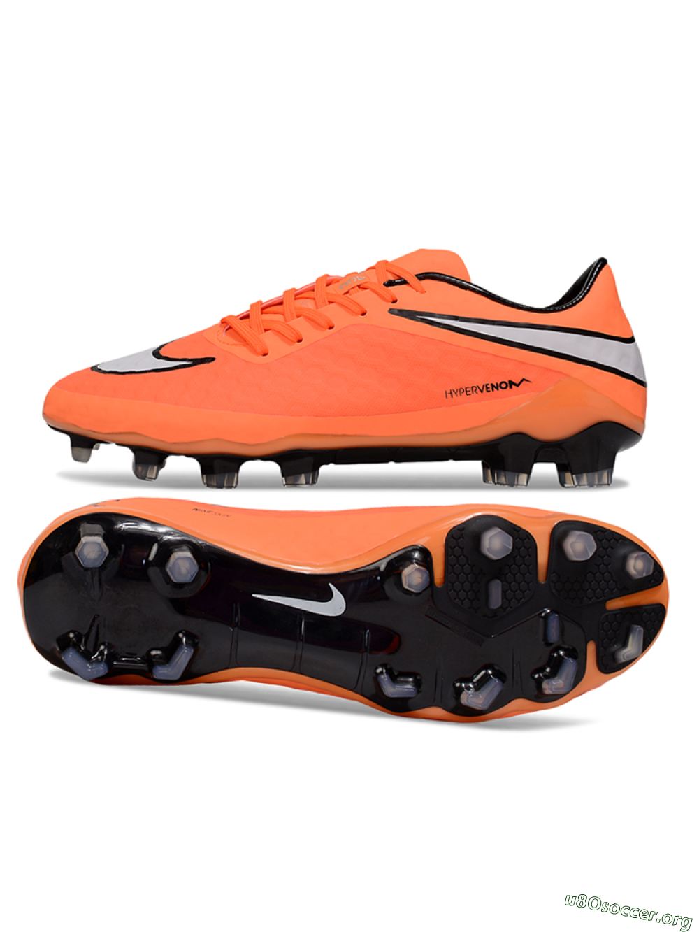 Nike Hypervenom Phantom FG Football Boots - Red/White/Black 1