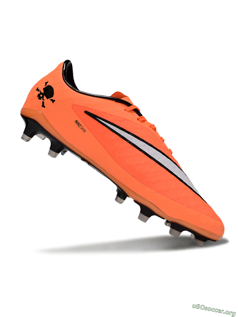 Nike Hypervenom Phantom FG Football Boots - Red/White/Black 4