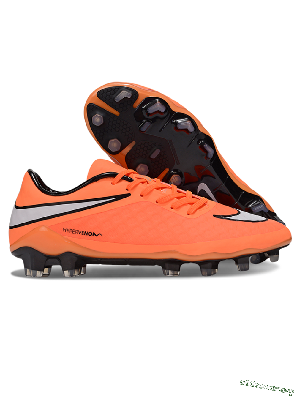 Nike Hypervenom Phantom FG Football Boots - Red/White/Black 2