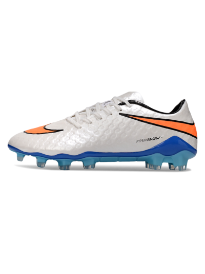 Nike Hypervenom Phantom FG Football Boots - White/Orange/Black