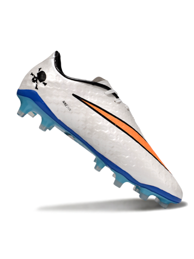 Nike Hypervenom Phantom FG Football Boots - White/Orange/Black