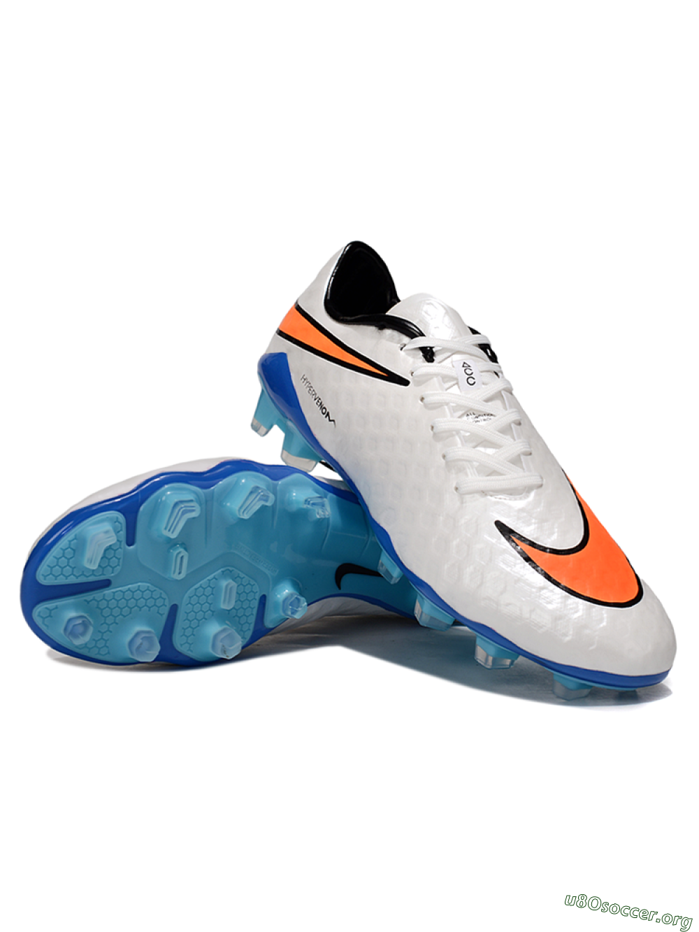 Nike Hypervenom Phantom FG Football Boots - White/Orange/Black 0