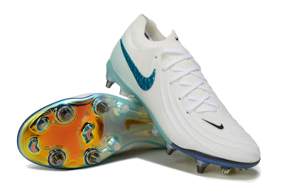 Nike Phantom GX 2 Elite SG Football Boots - White/Blue/Gold