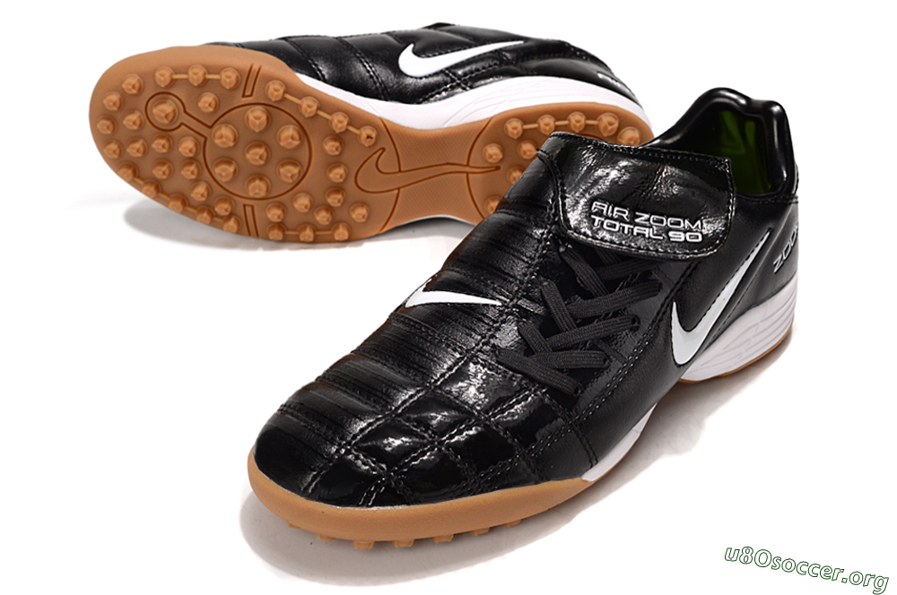 Nike Air Zoom Total 90 III TF Football Shoes - Black/White 0