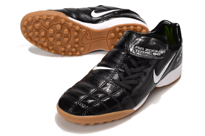 Nike Air Zoom Total 90 III TF Football Shoes - Black/White