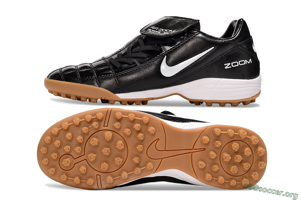 Nike Air Zoom Total 90 III TF Football Shoes - Black/White 1