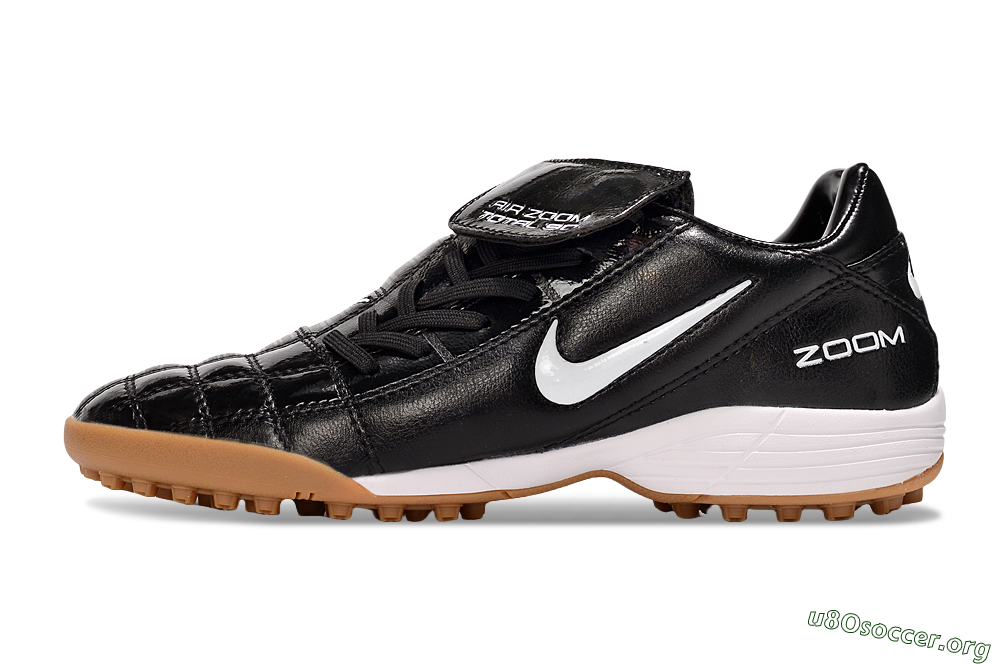 Nike Air Zoom Total 90 III TF Football Shoes - Black/White 3