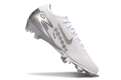 Nike Air Zoom Mercurial Vapor 16 Elite FG Football Boots - White/Silver/Black