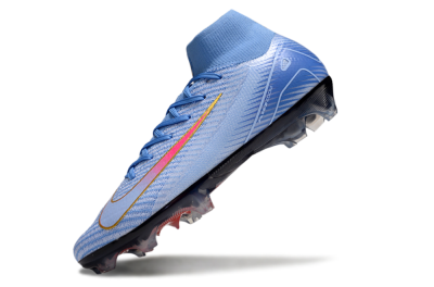 Nike Air Zoom Mercurial Superfly 10 Elite FG Football Boots - Blue/Pink/Gold