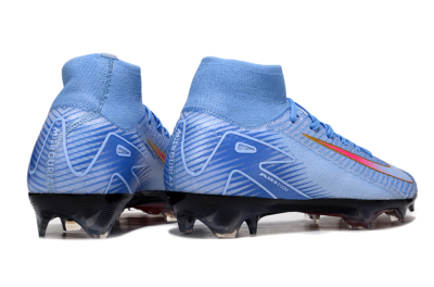 Nike Air Zoom Mercurial Superfly 10 Elite FG Football Boots - Blue/Pink/Gold