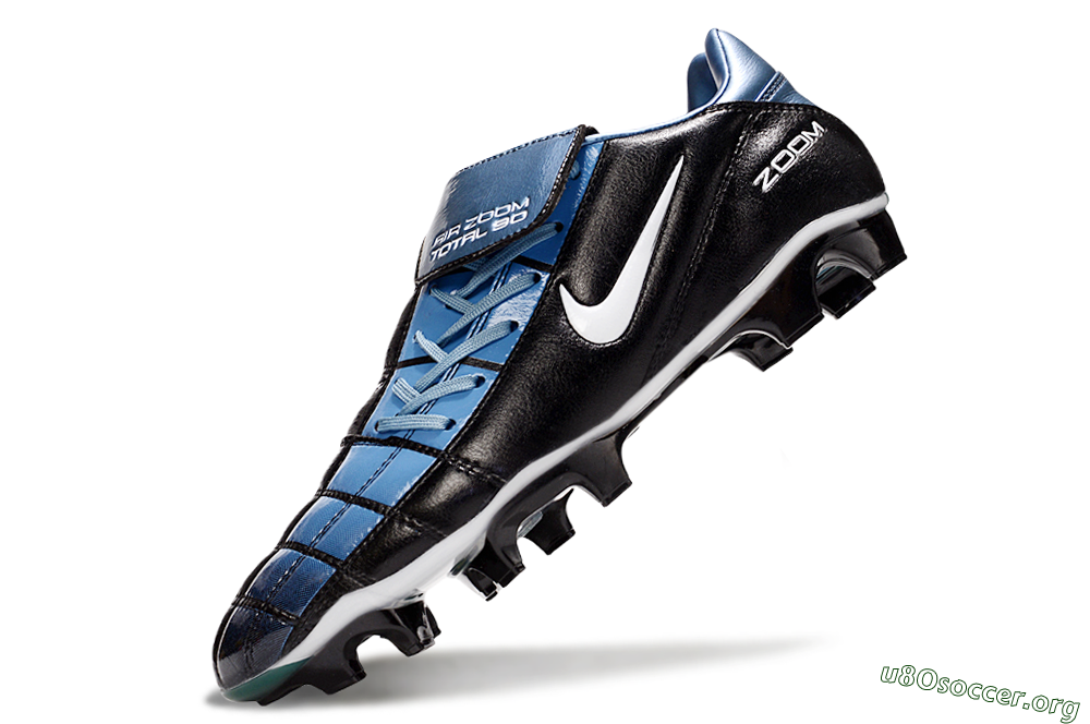 Nike Air Zoom Total 90 III FG Football Boots - Black/Blue/White 5