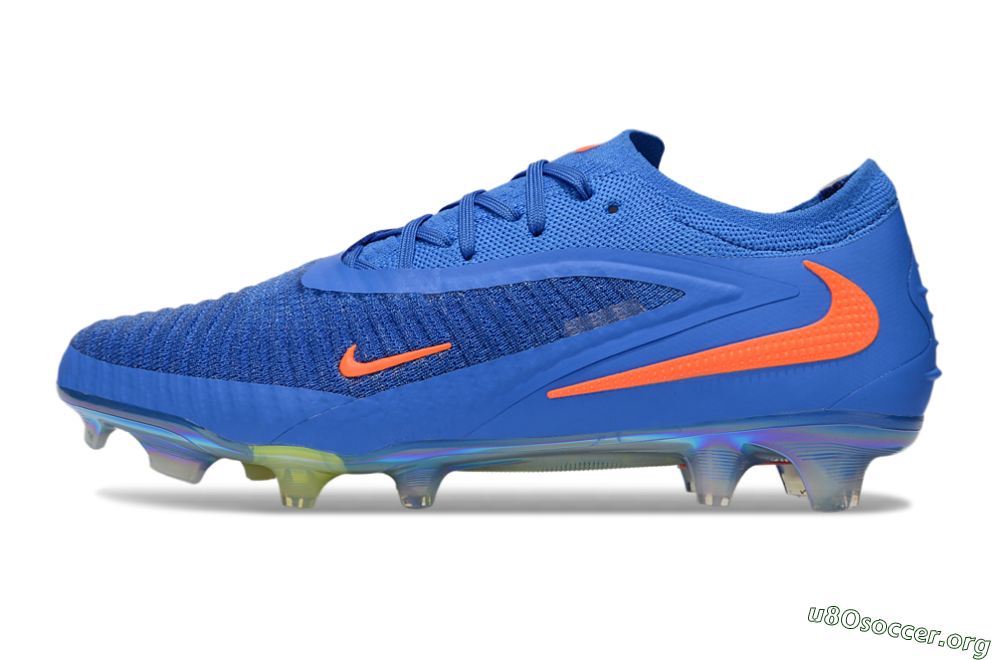 Nike Phantom GX 3 Elite FG Football Boots - Blue/Red/Gold 3