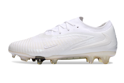 Nike Phantom 6 Low Elite FG Football Boots - Beige/White/Gold