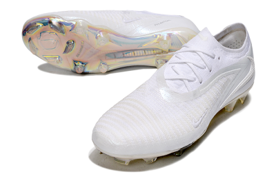 Nike Phantom 6 Low Elite FG Football Boots - Beige/White/Gold