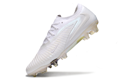Nike Phantom 6 Low Elite FG Football Boots - Beige/White/Gold