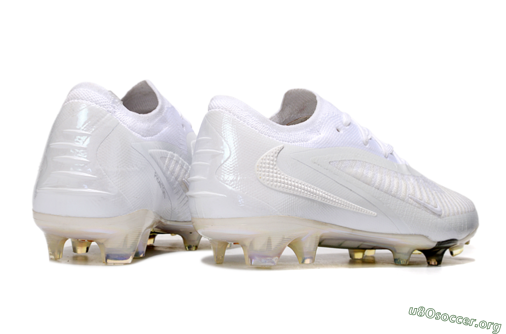 Nike Phantom 6 Low Elite FG Football Boots - Beige/White/Gold 6