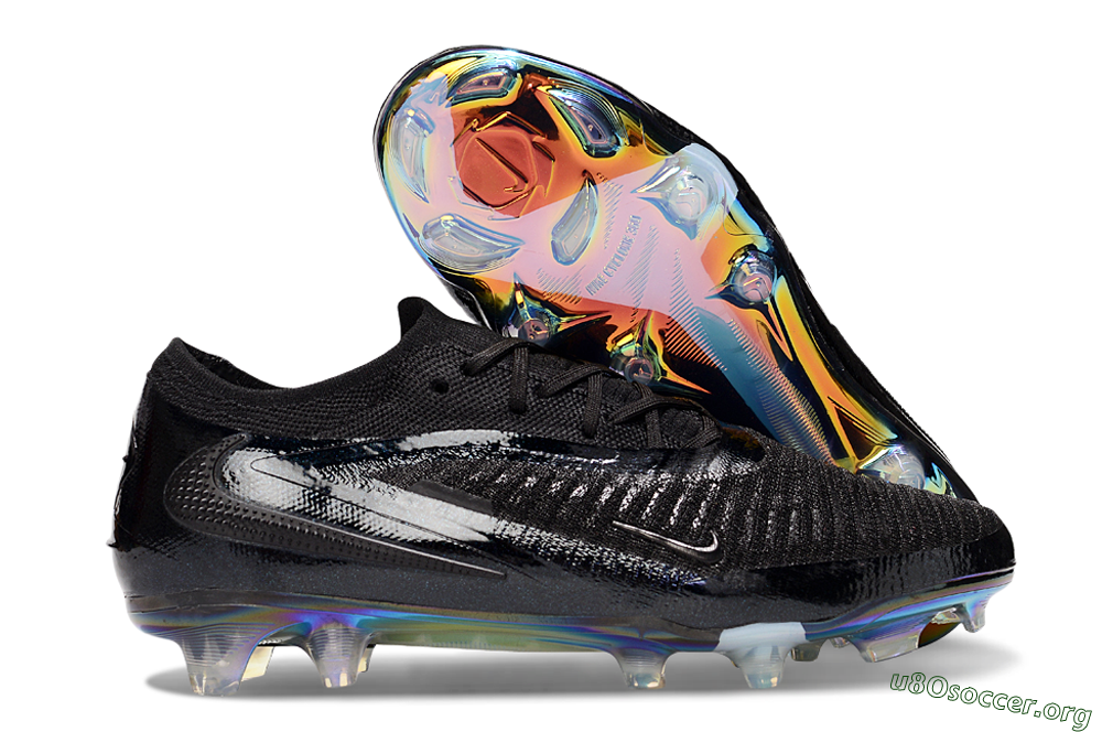 Nike Phantom GX 3 Elite FG Football Boots - Black/Gold 2