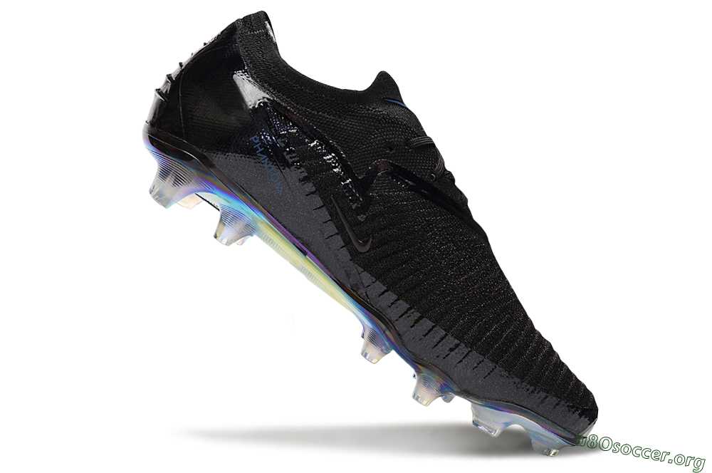 Nike Phantom GX 3 Elite FG Football Boots - Black/Gold 4