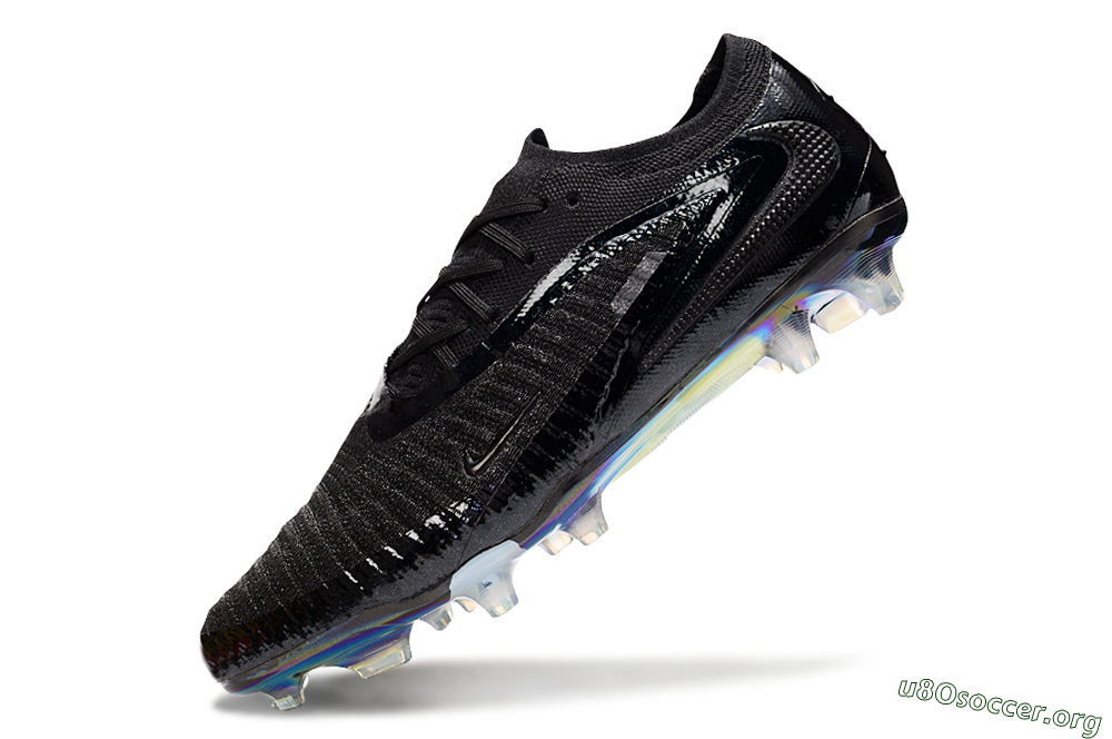 Nike Phantom GX 3 Elite FG Football Boots - Black/Gold 5