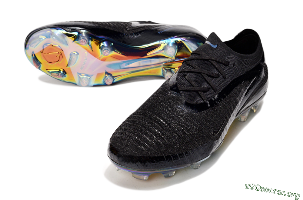 Nike Phantom GX 3 Elite FG Football Boots - Black/Gold 0