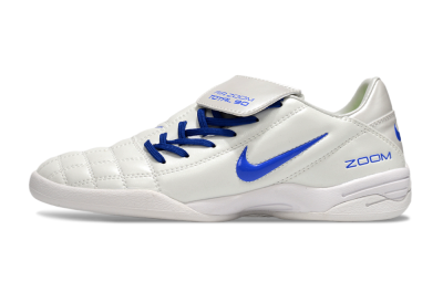Nike Air Zoom Total 90 III IC Football Shoes - White/Blue