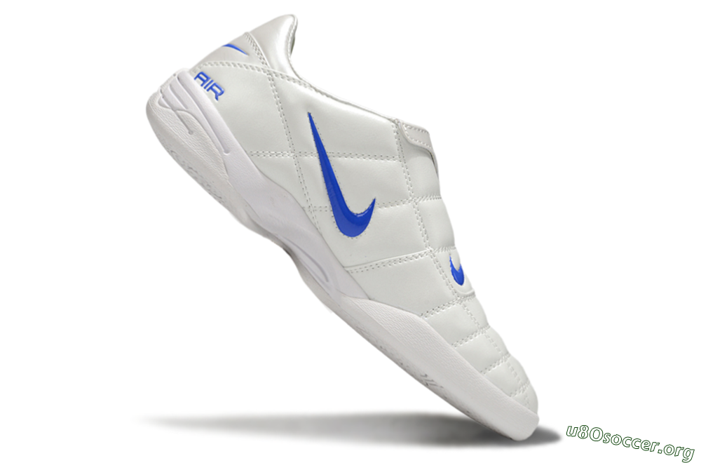 Nike Air Zoom Total 90 III IC Football Shoes - White/Blue 4