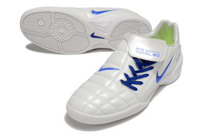 Nike Air Zoom Total 90 III IC Football Shoes - White/Blue
