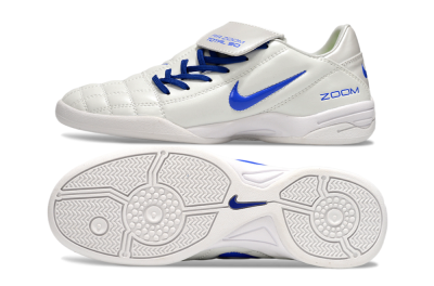 Nike Air Zoom Total 90 III IC Football Shoes - White/Blue