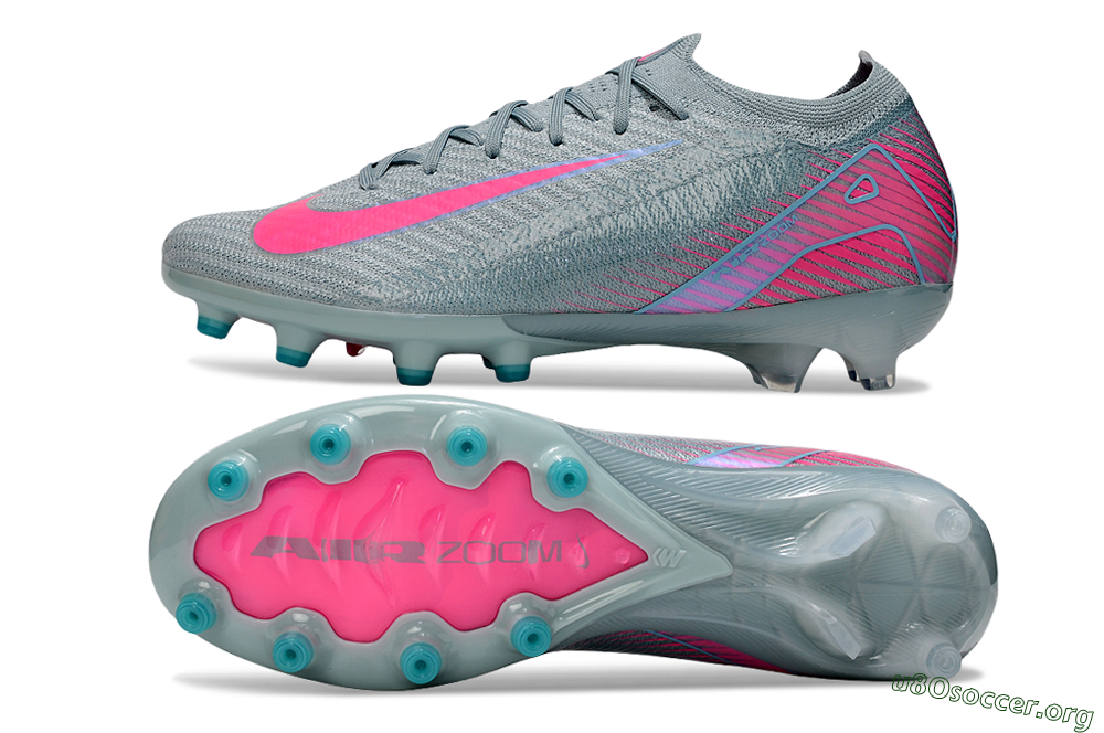 Nike Air Zoom Mercurial Vapor 16 Elite AG Football Boots - Jade/Pink/Blue 1