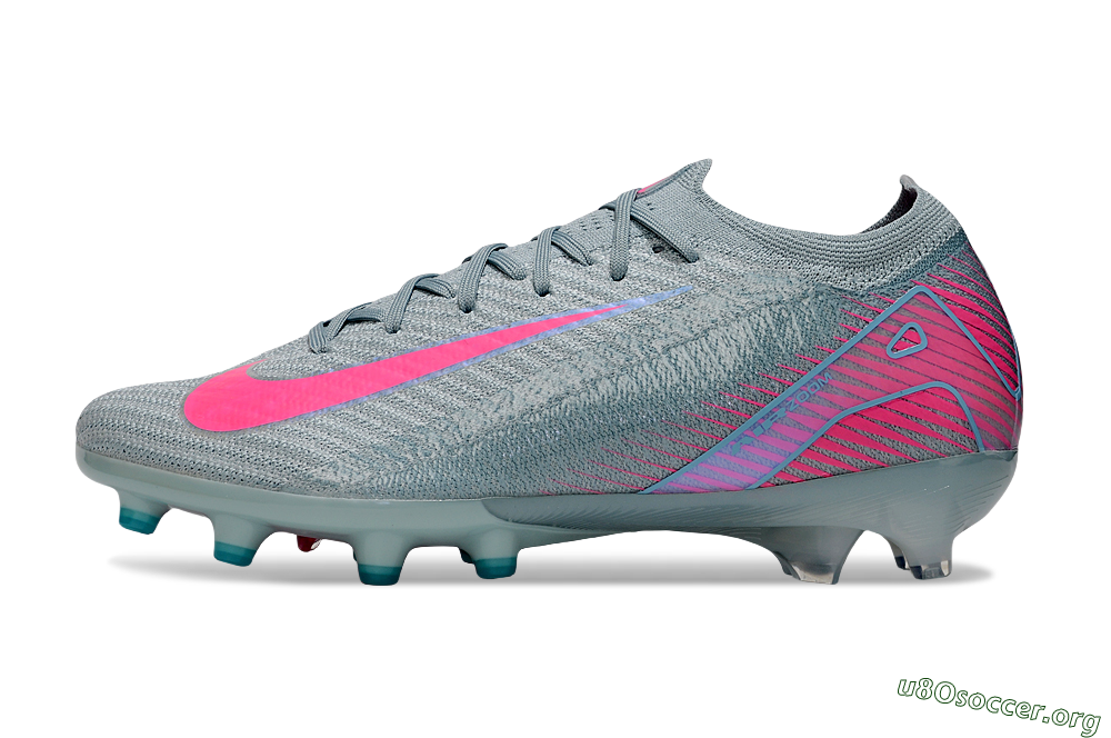 Nike Air Zoom Mercurial Vapor 16 Elite AG Football Boots - Jade/Pink/Blue 3