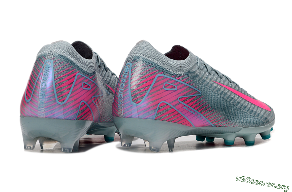 Nike Air Zoom Mercurial Vapor 16 Elite AG Football Boots - Jade/Pink/Blue 6