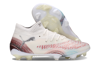 Puma Future 8 Ultimate FG Football Boots - Beige/Red/Black
