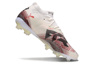 Puma Future 8 Ultimate FG Football Boots - Beige/Red/Black