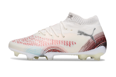 Puma Future 8 Ultimate FG Football Boots - Beige/Red/Black